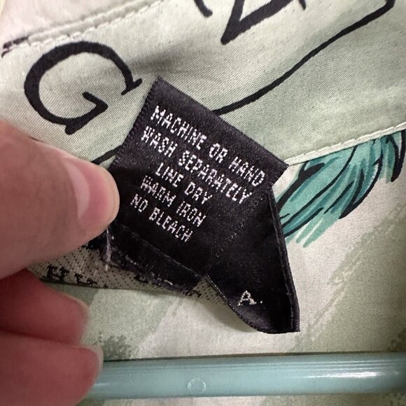 Hawaiian Shirt Silk Traders XL Short Sleeve Cars Hula Girl Dance Hawaii USA - Picture 4 of 8